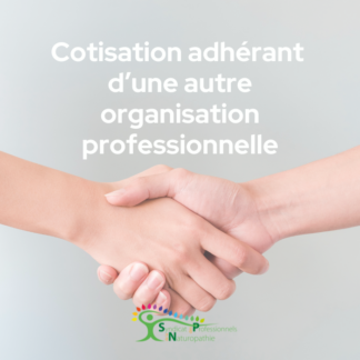 Cotisation Adhérent autre organisation pour 1 année date à date y compris renouvellement